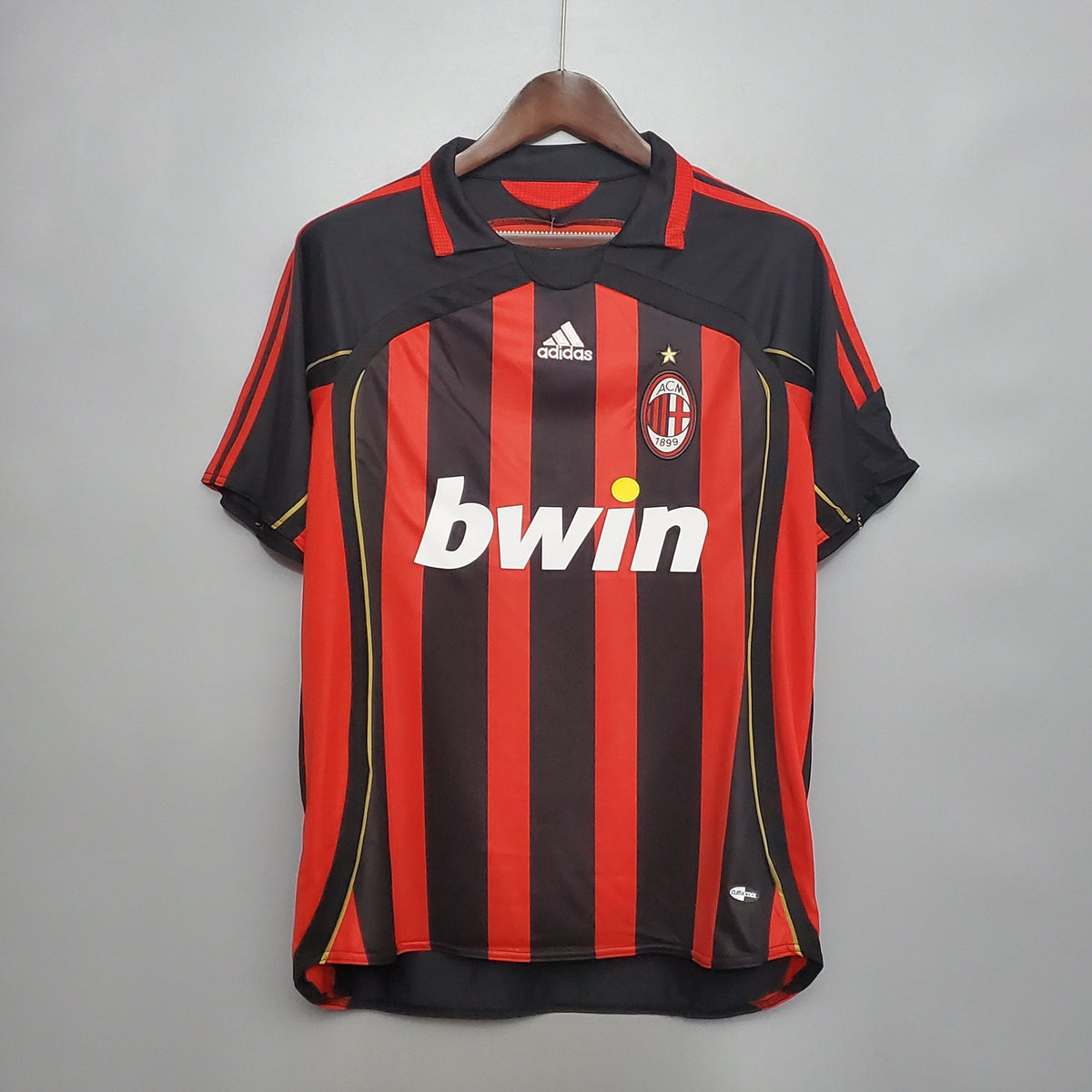 Camiseta Milan V 06/07 Hombre (Retro) - Versión Hincha