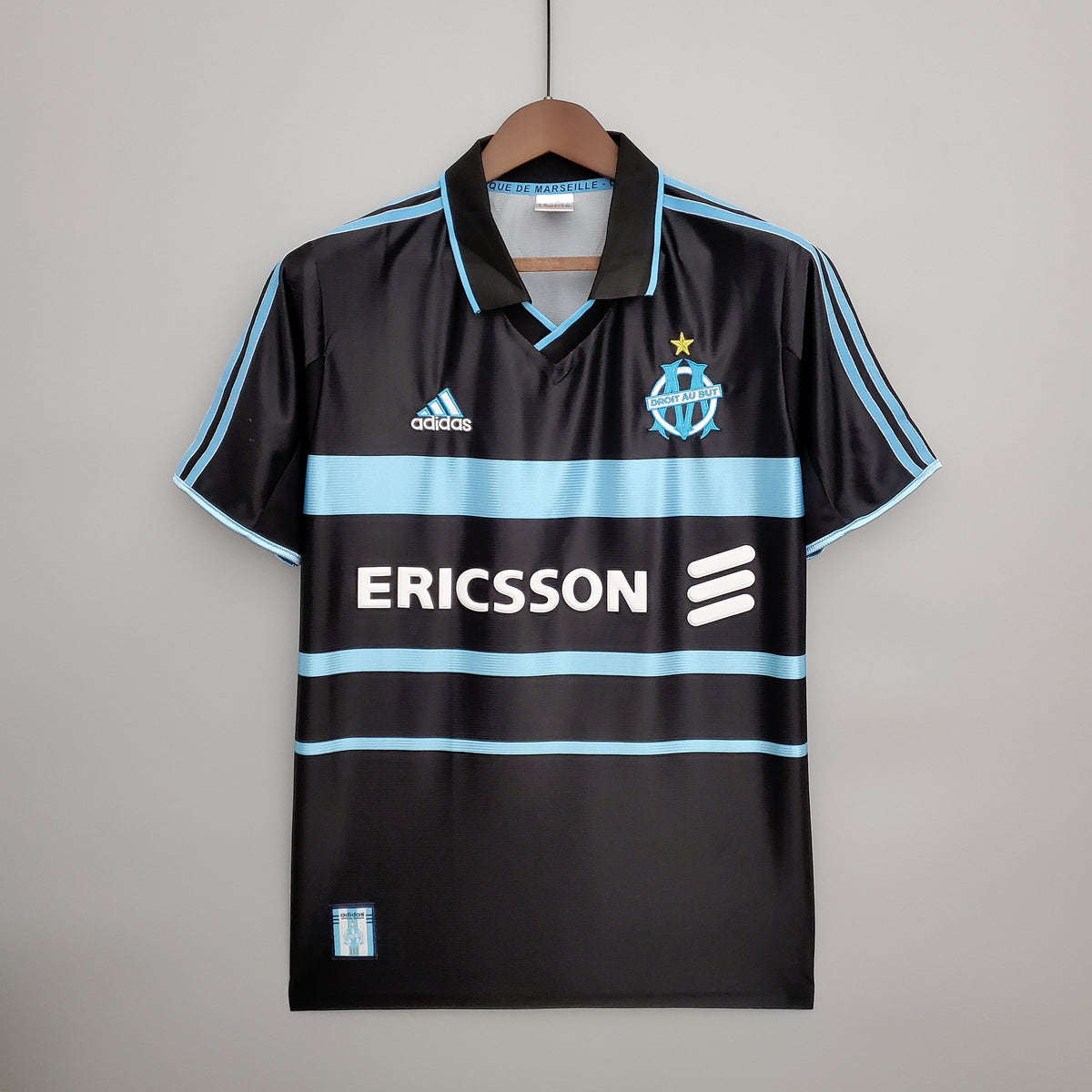 Camiseta Olympique Marseille Vi 99/00 Hombre (Retro) - Versión Hincha