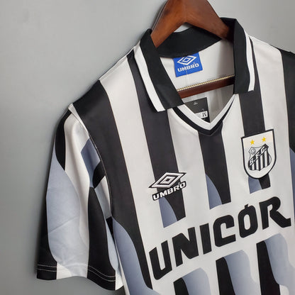 Camiseta Santos L 1998 Hombre (Retro) - Versión Hincha