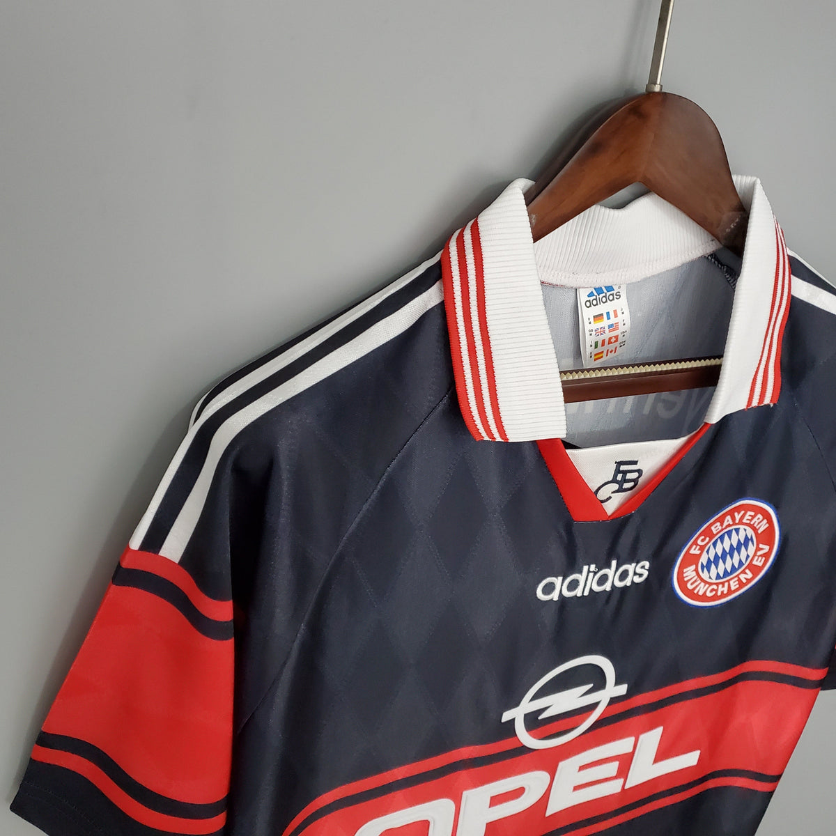 Camiseta Bayern De Munich I 97/98 Hombre (Retro) - Versión Hincha