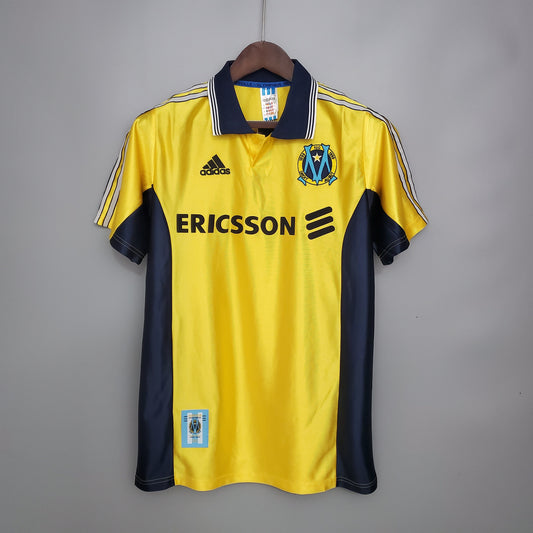 Camiseta Olympique Marseille V 98/99 Hombre (Retro) - Versión Hincha