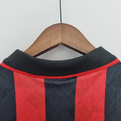 Camiseta Milan Vii 95/96 Hombre (Retro) - Versión Hincha