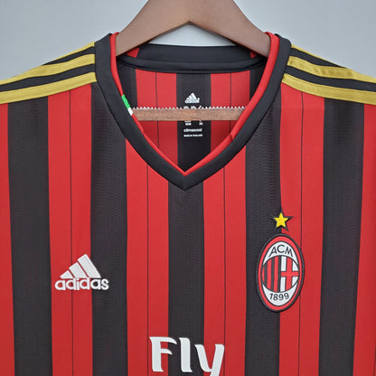 Camiseta Milan Viii 13/14 Hombre (Retro) - Versión Hincha
