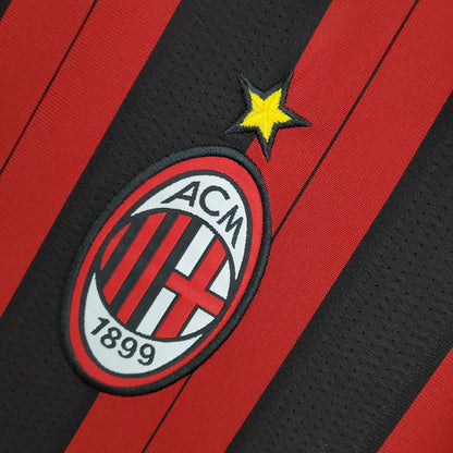 Camiseta Milan Viii 13/14 Hombre (Retro) - Versión Hincha