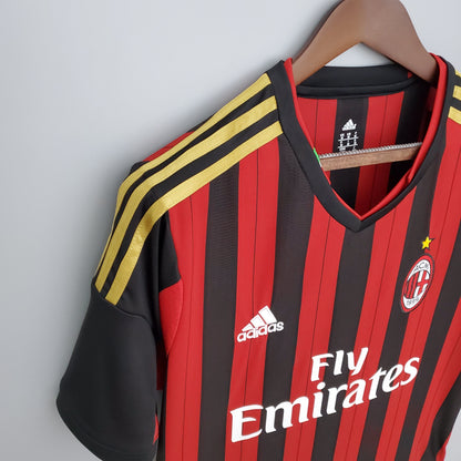 Camiseta Milan Viii 13/14 Hombre (Retro) - Versión Hincha