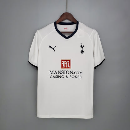 Camiseta Tottenham L 08/09 Hombre (Retro) - Versión Hincha