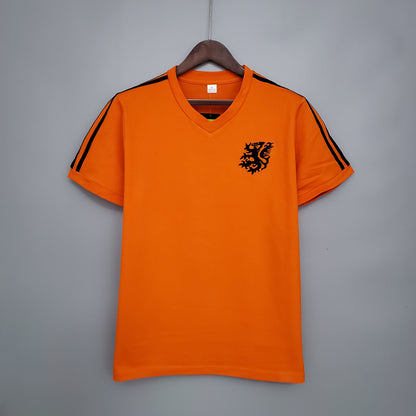 Camiseta Holanda I 74/75 Hombre (Retro) - Versión Hincha