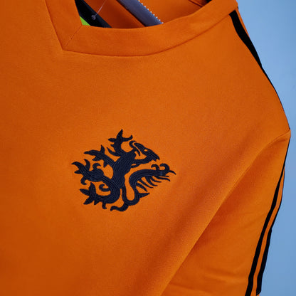 Camiseta Holanda I 74/75 Hombre (Retro) - Versión Hincha