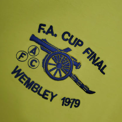 Camiseta Arsenal I 71/79 Hombre (Retro) Manga Larga - Versión Hincha