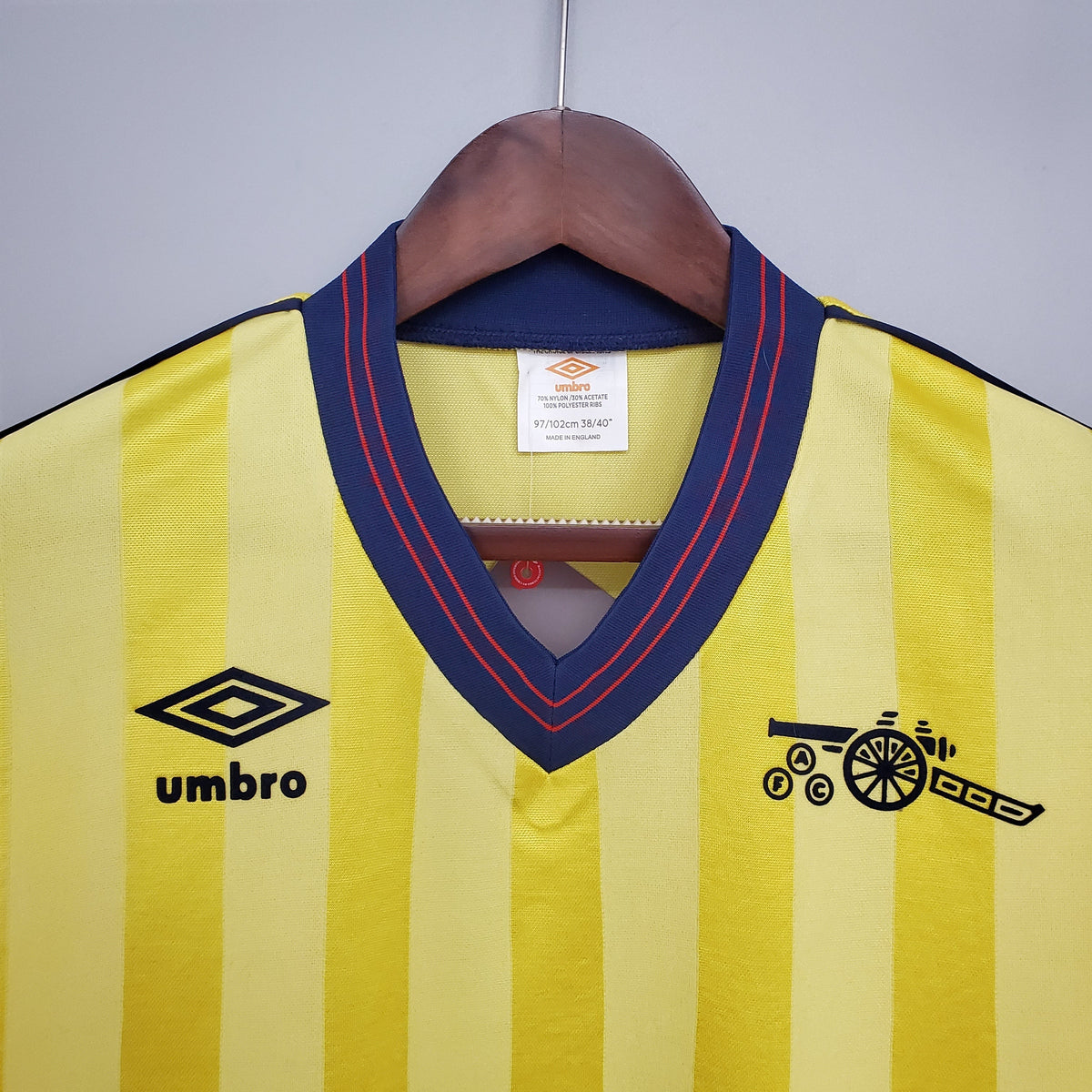 Camiseta Arsenal 83/86 Ii Hombre (Retro) - Versión Hincha