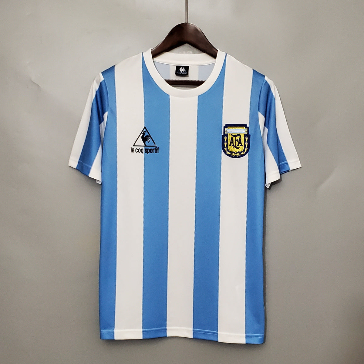 Camiseta Argentina I 86/87 Hombre (Retro) - Versión Hincha
