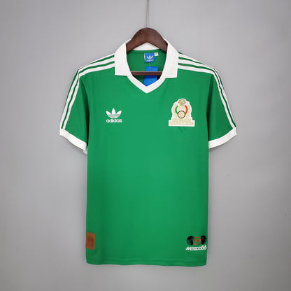 Camiseta México I 86/87 Hombre (Retro) - Versión Hincha