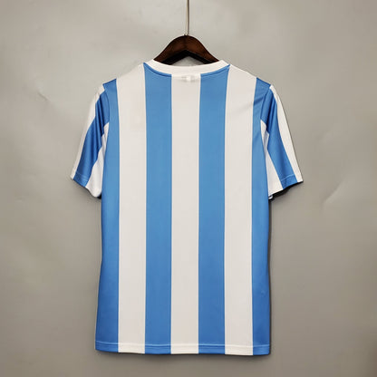 Camiseta Argentina I 86/87 Hombre (Retro) - Versión Hincha