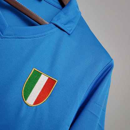 Camiseta Napoli I 87/88 Hombre (Retro) - Versión Hincha