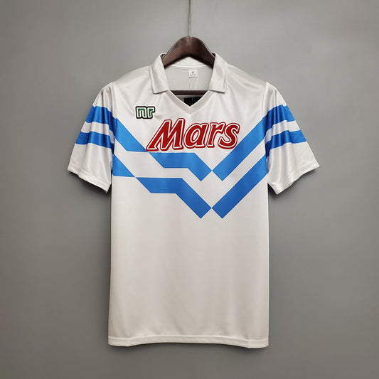 Camiseta Napoli Ii 88/89 Hombre (Retro) - Versión Hincha