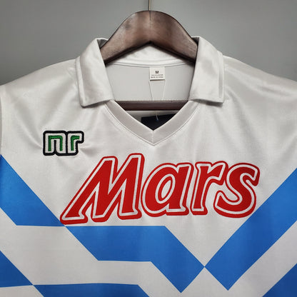 Camiseta Napoli Ii 88/89 Hombre (Retro) - Versión Hincha
