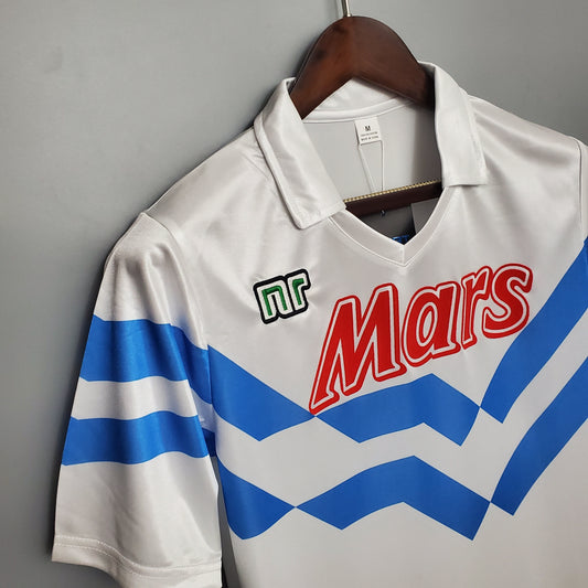 Camiseta Napoli Ii 88/89 Hombre (Retro) - Versión Hincha