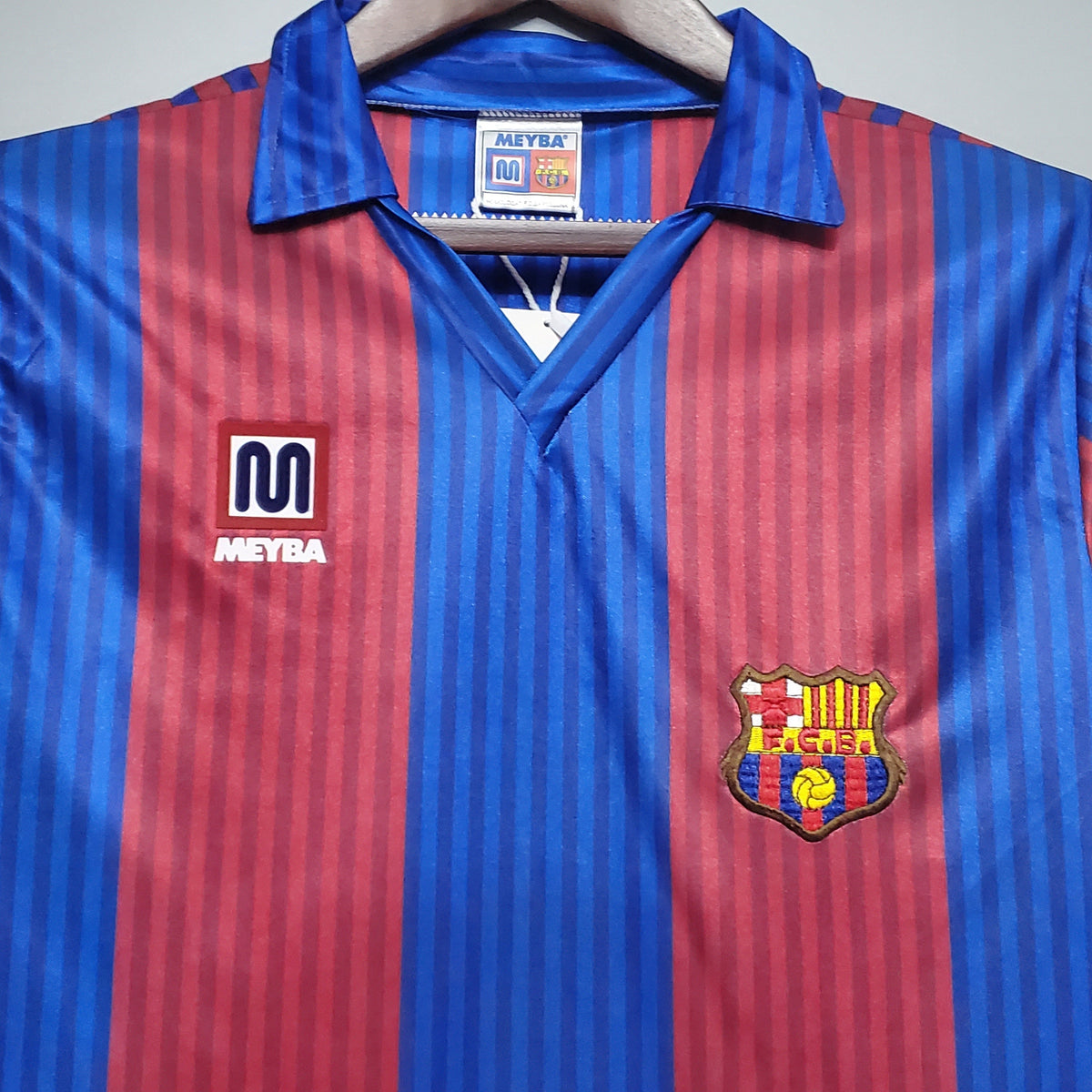 Camiseta Barcelona I 90/91 Hombre (Retro) - Versión Hincha