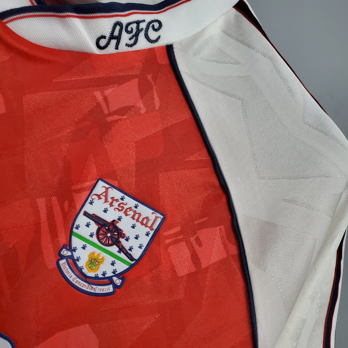 Camiseta Arsenal 90/92 I Hombre (Retro) - Versión Hincha