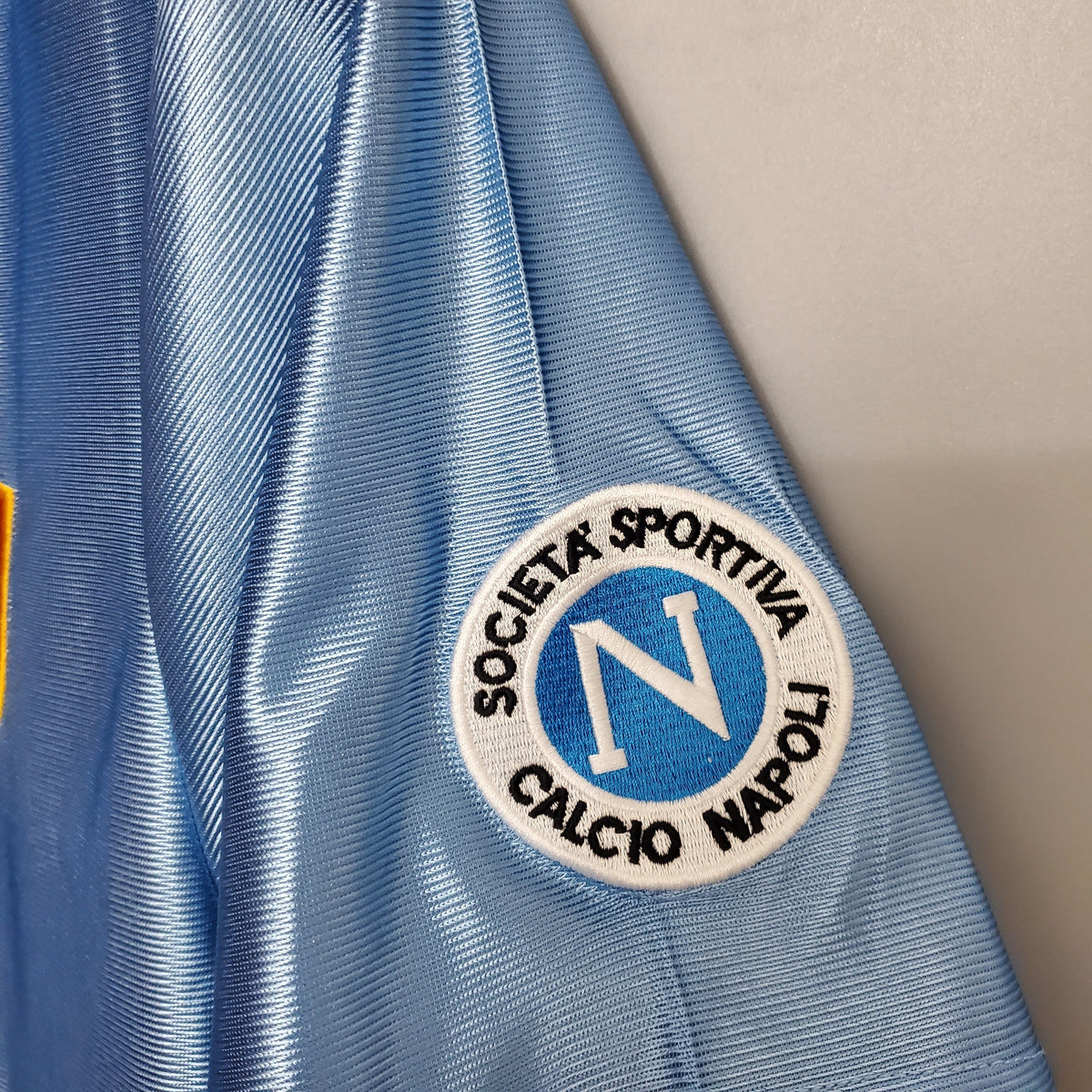 Camiseta Napoli I 90/91 Hombre (Retro) - Versión Hincha