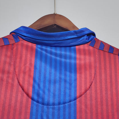 Camiseta Barcelona I 90/91 Hombre (Retro) - Versión Hincha