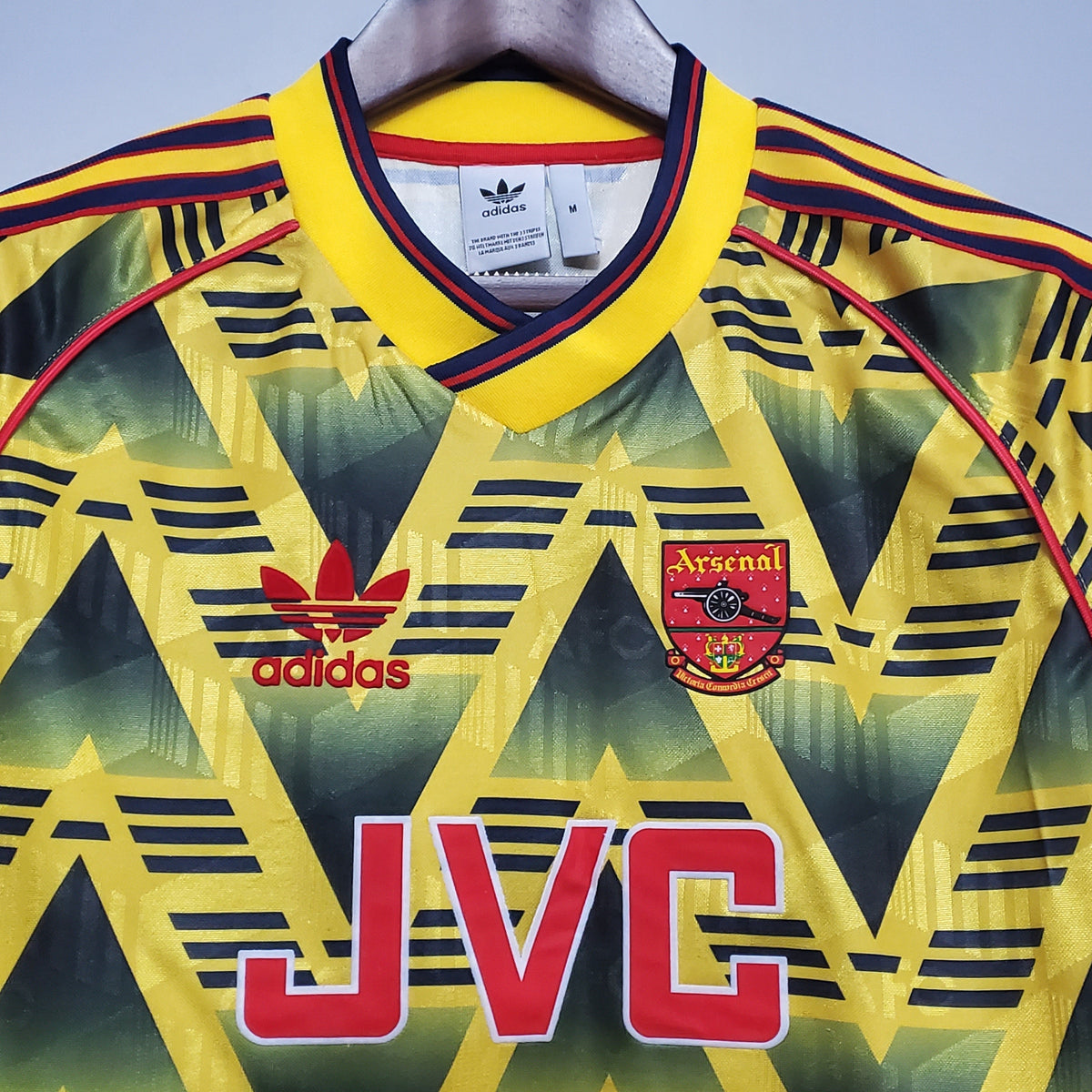 Camiseta Arsenal 91/92 I Hombre (Retro) - Versión Hincha