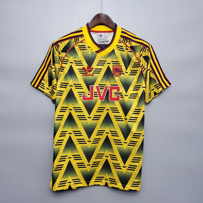 Camiseta Arsenal 91/92 I Hombre (Retro) - Versión Hincha