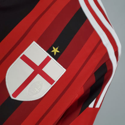 Camiseta Milan Xi 14/15 Hombre (Retro) - Versión Hincha