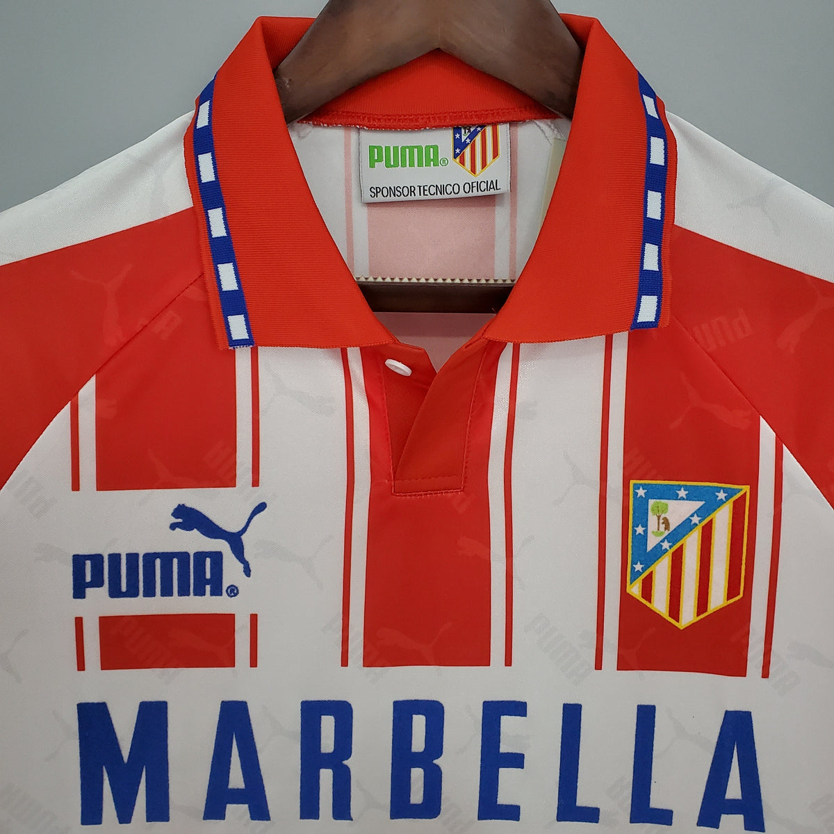 Camiseta Atlético De Madrid I 94/95 Hombre (Retro) - Versión Hincha