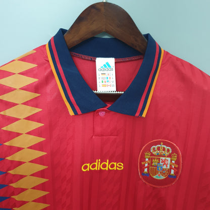 Camiseta España L 1994 Hombre (Retro) - Versión Hincha