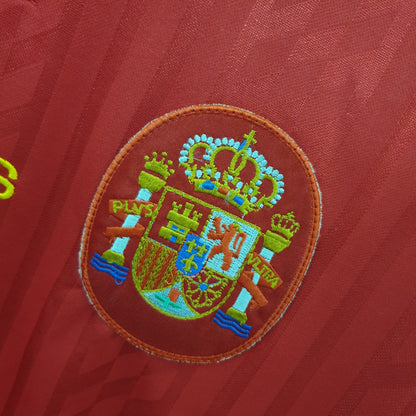 Camiseta España L 1994 Hombre (Retro) - Versión Hincha