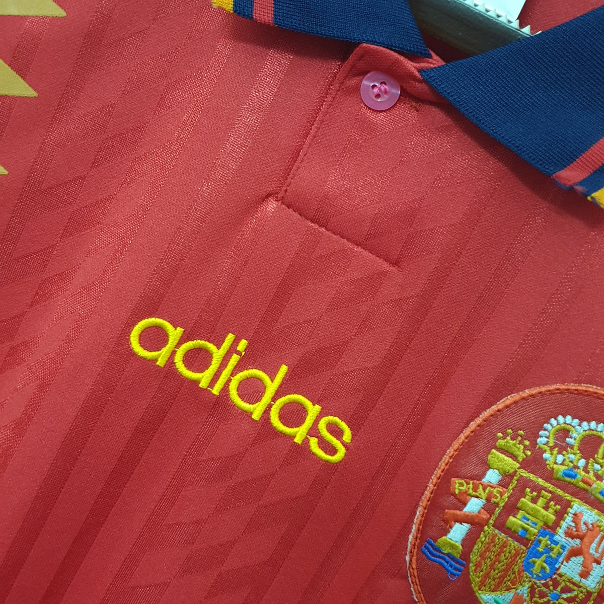 Camiseta España L 1994 Hombre (Retro) - Versión Hincha