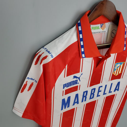 Camiseta Atlético De Madrid I 94/95 Hombre (Retro) - Versión Hincha