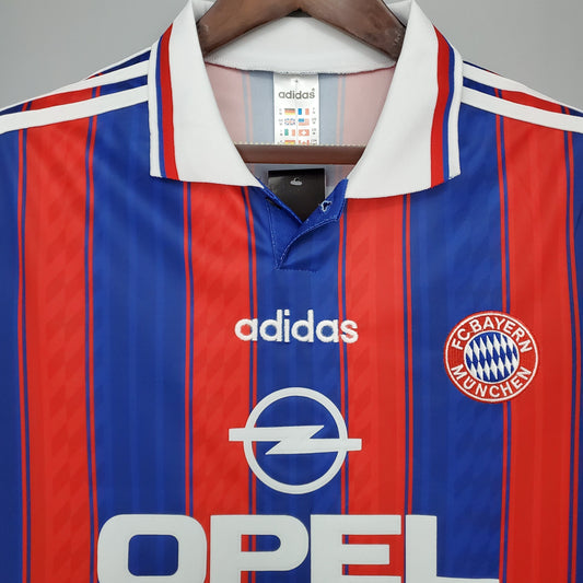 Camiseta Bayern De Munich I 95 Hombre (Retro) - Versión Hincha