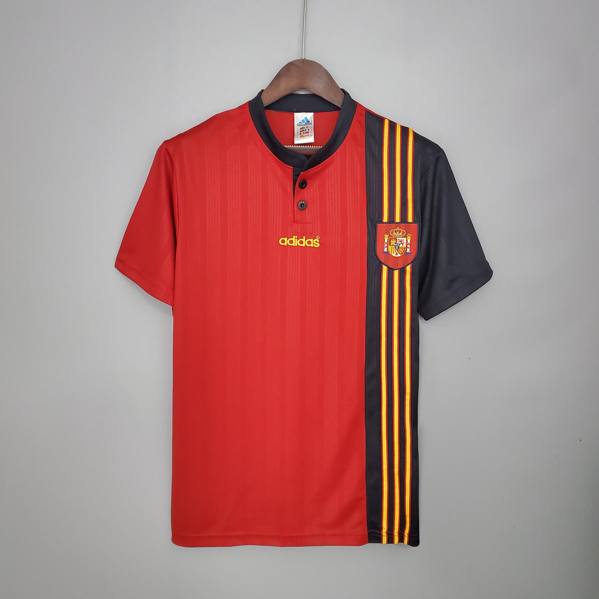 Camiseta España L 1996 Hombre (Retro) - Versión Hincha