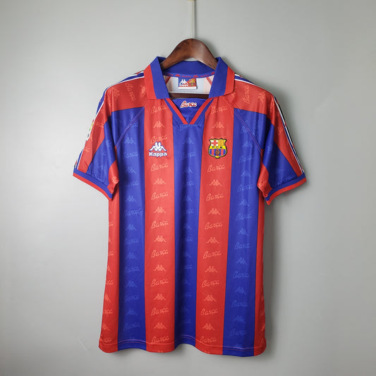 Camiseta Barcelona I 96/97 Hombre (Retro) - Versión Hincha