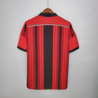 Camiseta Milan Xi 14/15 Hombre (Retro) - Versión Hincha