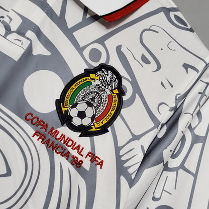 Camiseta México Ii 98/99 Hombre (Retro) - Versión Hincha