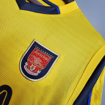 Camiseta Arsenal 99/00 I Hombre (Retro) - Versión Hincha