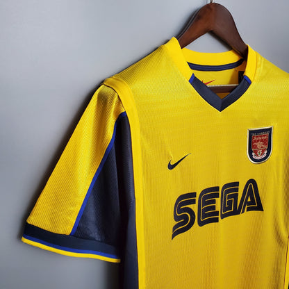 Camiseta Arsenal 99/00 I Hombre (Retro) - Versión Hincha