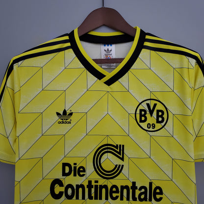 Camiseta Borussia Dortmund Visitante 1988 Hombre (Retro) - Versión Hincha