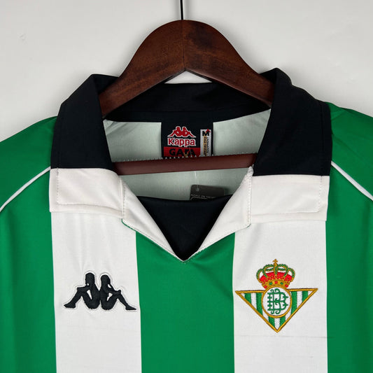 Camiseta Real Betis I 98/99 Hombre (Retro) - Versión Hincha