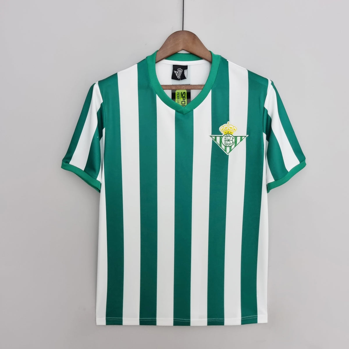 Camiseta Real Betis I 76/77 Hombre (Retro) - Versión Hincha