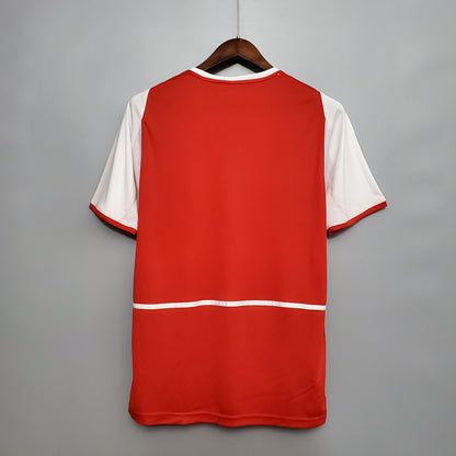 Camiseta Arsenal 02/04 I Hombre (Retro) - Versión Hincha