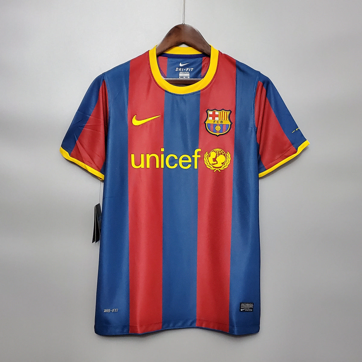Camiseta Barcelona I 10/11 Hombre (Retro) - Versión Hincha