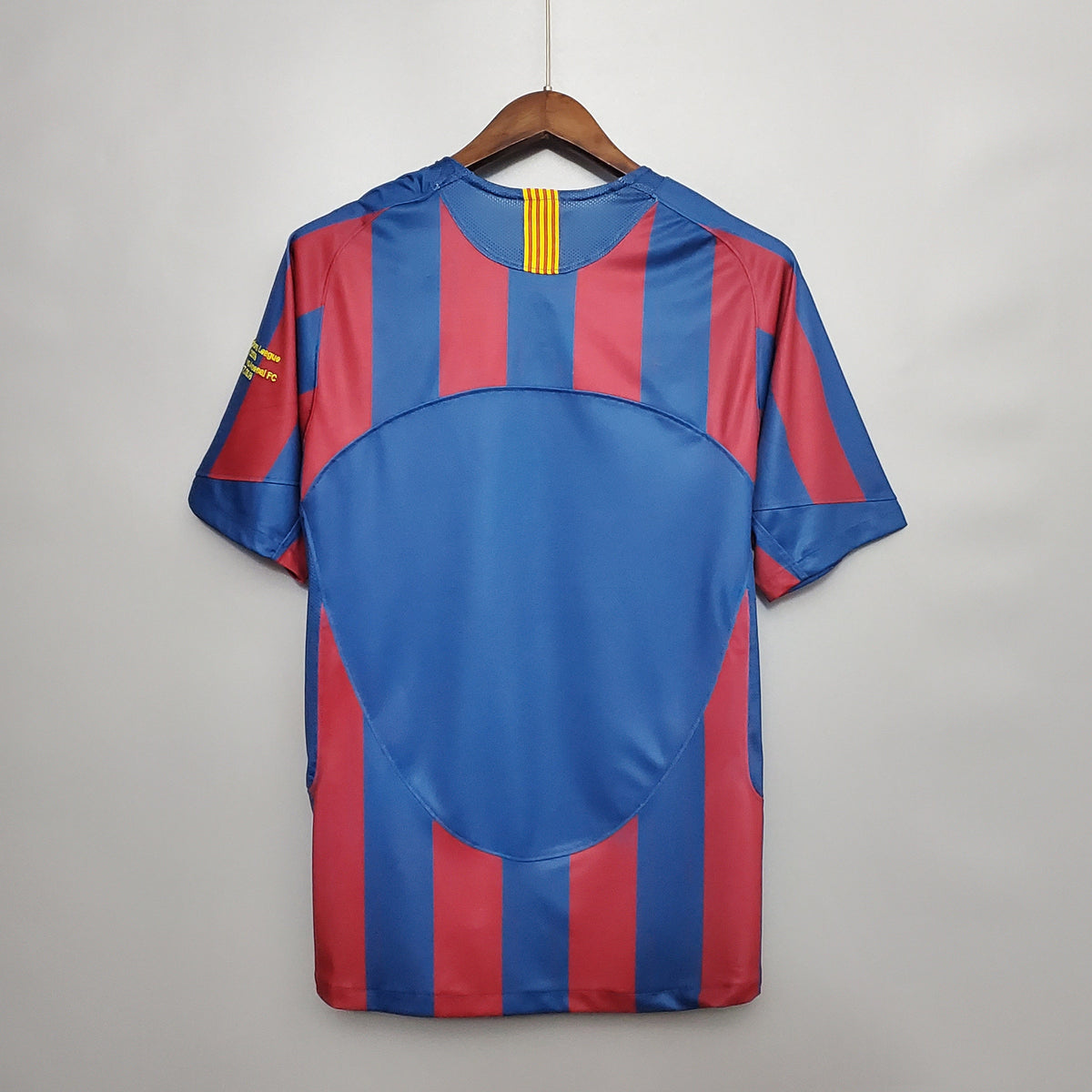 Camiseta Barcelona Local 2006 Uefa Hombre (Retro) - Versión Hincha