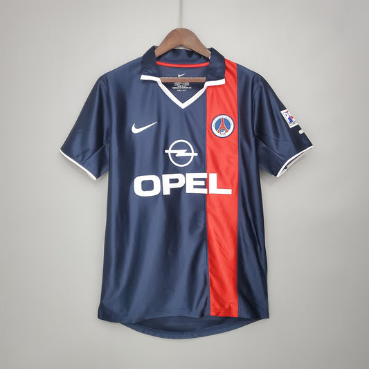 Camiseta PSG I 01/02 Hombre (Retro) - Versión Hincha