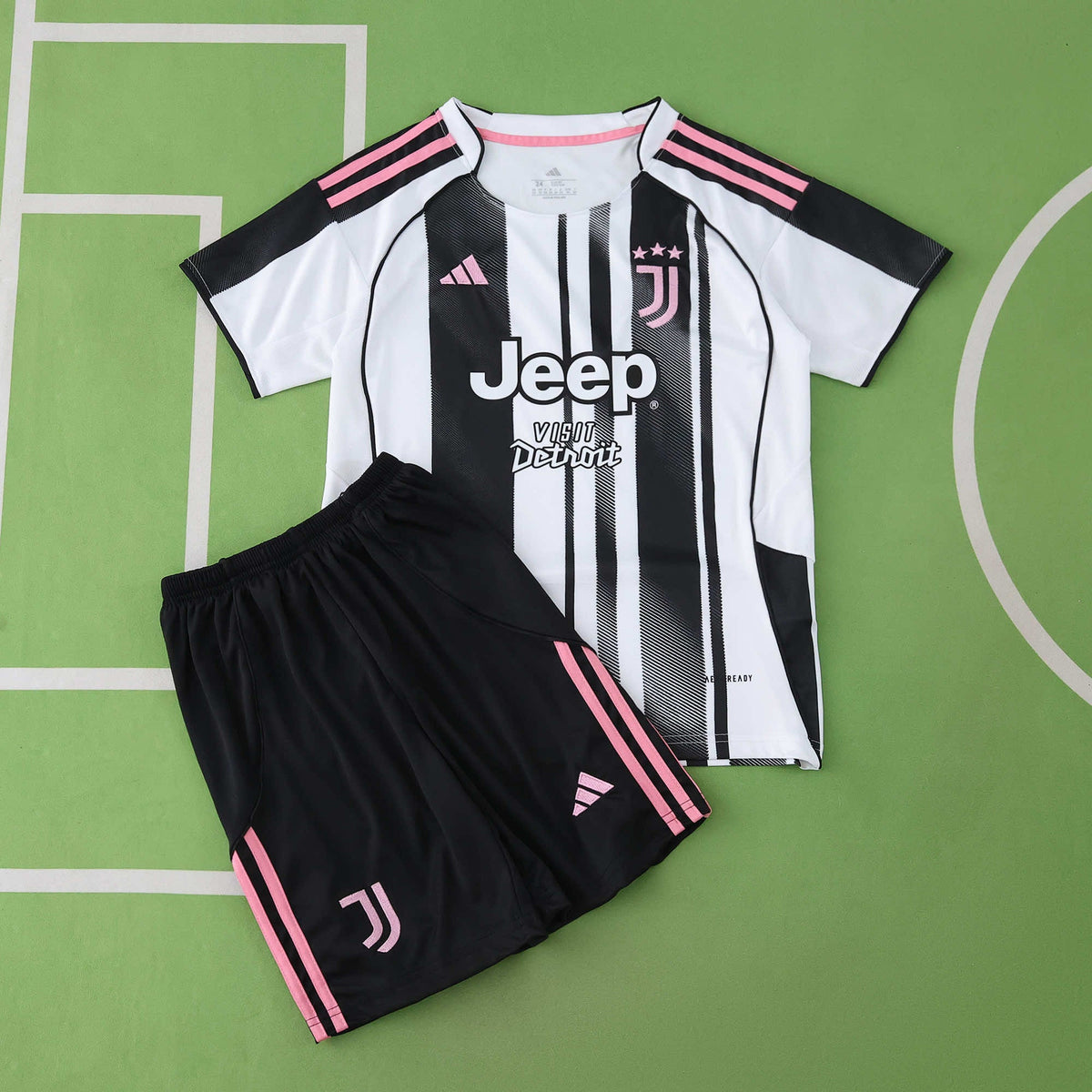 Conjunto Infantil Juventus Local 2025/26 Conjunto Infantil