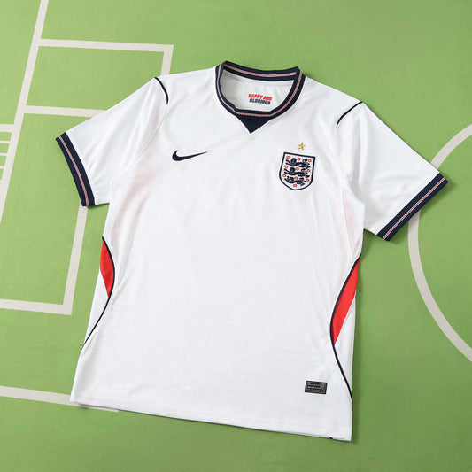 Camiseta Local Inglaterra Mundial 2026 - Versión Hincha