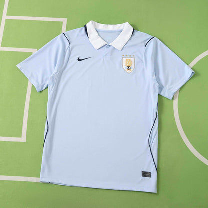 Camiseta Local Uruguay Mundial 2026 - Versión Hincha